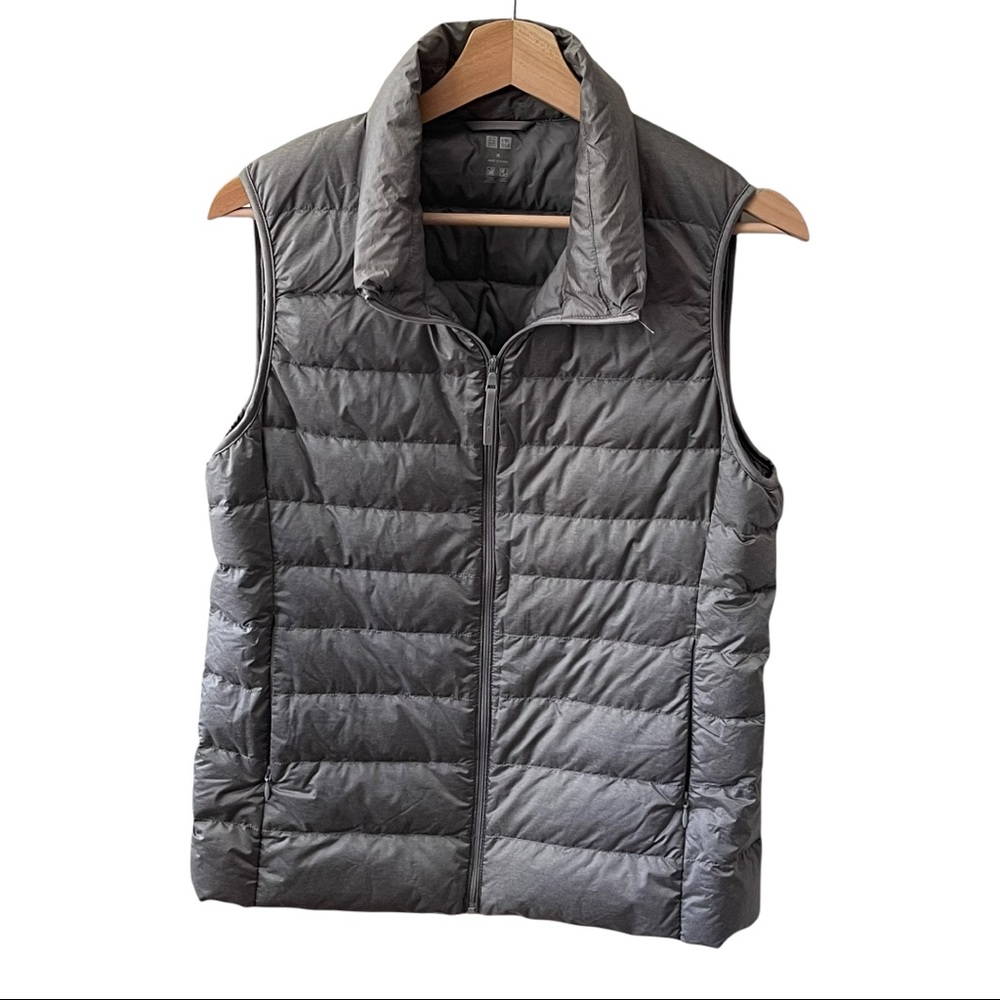 ✨UNIQLO Gray Vest Jacket Medium